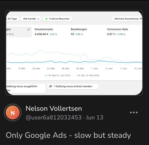Nelson Vollertsen - €4,908 with Google Ads